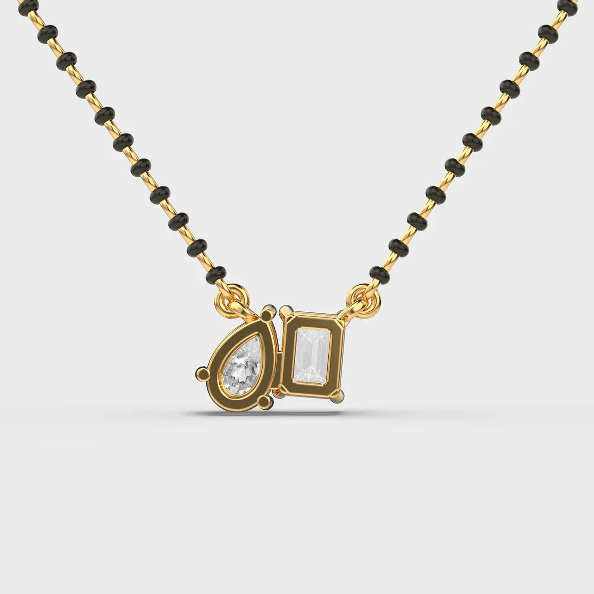 Axisglow Geometric Diamond Pendant - Ophiratbf