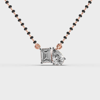 Axisglow Geometric Diamond Pendant