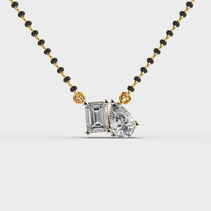 Axisglow Geometric Diamond Pendant