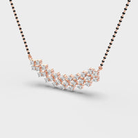 Crystal Halo Diamond Pendant (With Chain) - Ophiratbf