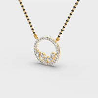 Velvet Circle Diamond Pendant - Ophiratbf
