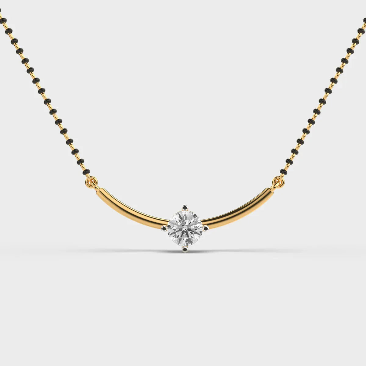 Minimalistic Presence Diamond Pendant (With Chain) - Ophiratbf
