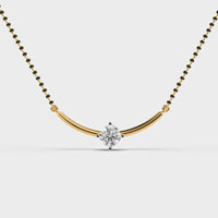 Minimalistic Presence Diamond Pendant (With Chain) - Ophiratbf