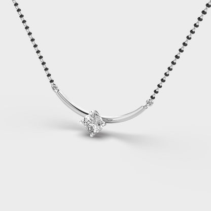 Minimalistic Presence Diamond Pendant (With Chain)