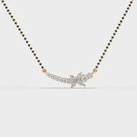 Jasmine Whisper Mangalsutra Pendant - Ophiratbf