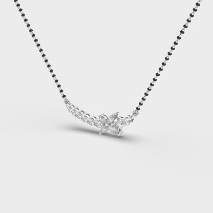Jasmine Whisper Mangalsutra Pendant