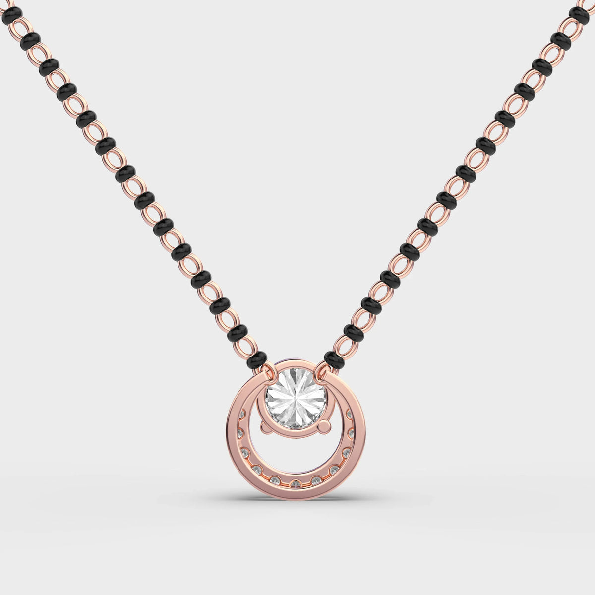 Sanskriti Solitaire Mangalsutra Pendant - Ophiratbf