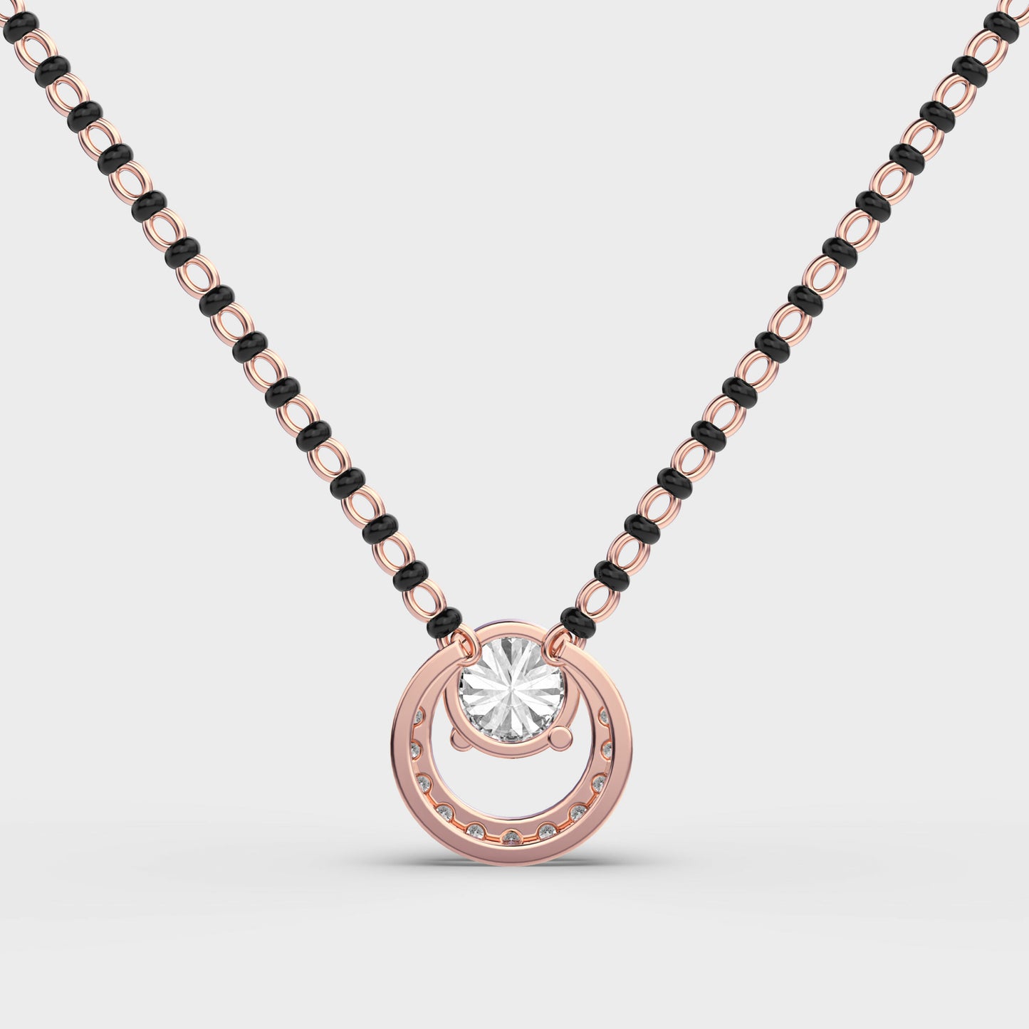 sanskriti solitaire mangalsutra pendant