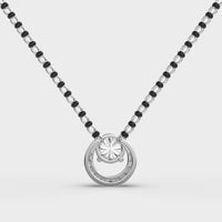 Sanskriti Solitaire Mangalsutra Pendant - Ophiratbf