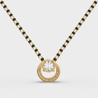 Sanskriti Solitaire Mangalsutra Pendant - Ophiratbf