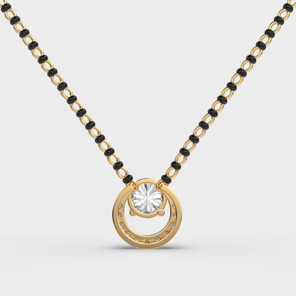 Sanskriti Solitaire Mangalsutra Pendant