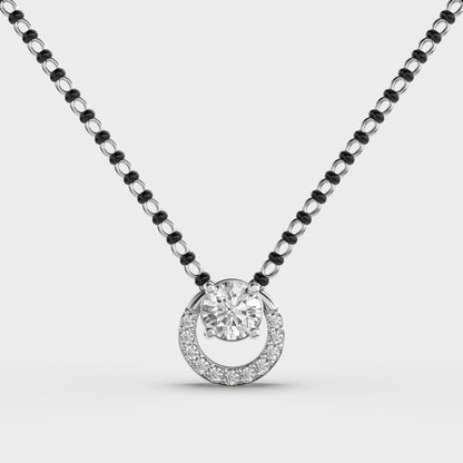 Sanskriti Solitaire Mangalsutra Pendant