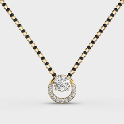 Sanskriti Solitaire Mangalsutra Pendant