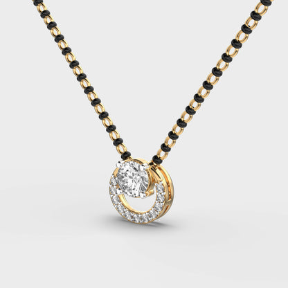 Sanskriti Solitaire Mangalsutra Pendant