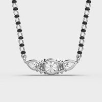 Triple Power Diamond Mangalsutra (With Chain) - Ophiratbf