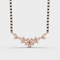 Frosty Glam Diamond Mangalsutra (With Chain) - Ophiratbf