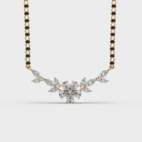Frosty Glam Diamond Mangalsutra (With Chain) - Ophiratbf