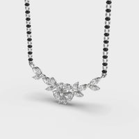 Frosty Glam Diamond Mangalsutra (With Chain) - Ophiratbf