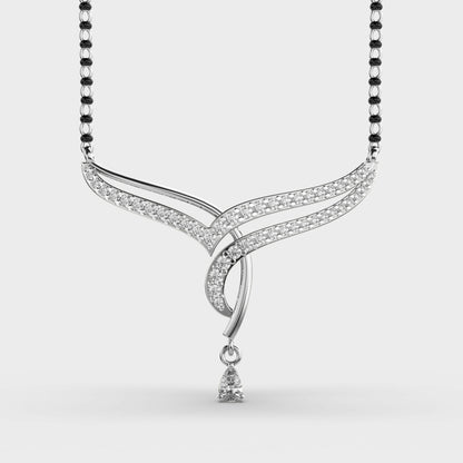 Noorline Diamond Mangalsutra Pendant