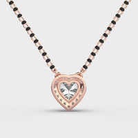 Beloved Heart Diamond Mangalsutra (With Chain) - Ophiratbf