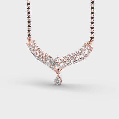 Majestic Empress Diamond Mangalsutra (With Chain)