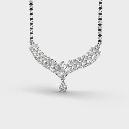 Majestic Empress Diamond Mangalsutra (With Chain)