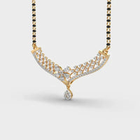 Majestic Empress Diamond Mangalsutra (With Chain) - Ophiratbf