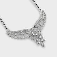 Marital Bliss Diamond Mangalsutra (With Chain) - Ophiratbf