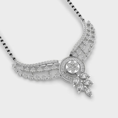 Marital Bliss Diamond Mangalsutra (With Chain)