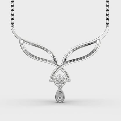 Modern Bride Diamond Mangalsutra (With Chain)