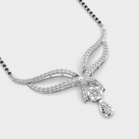 Modern Bride Diamond Mangalsutra (With Chain) - Ophiratbf