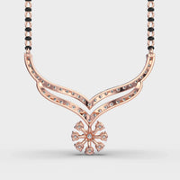 Traditional Sparkle Mangalsutra Pendant - Ophiratbf