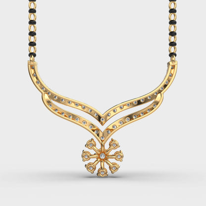 Traditional Sparkle Mangalsutra Pendant