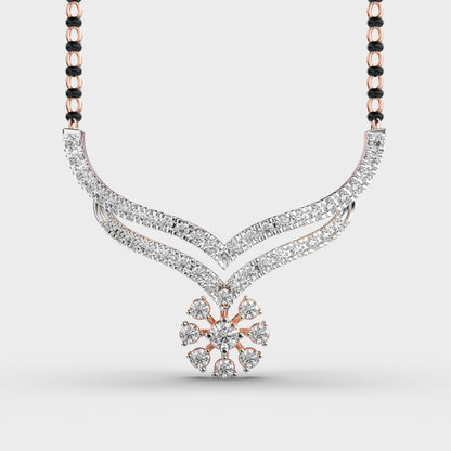 Traditional Sparkle Mangalsutra Pendant