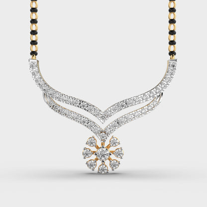 Traditional Sparkle Mangalsutra Pendant
