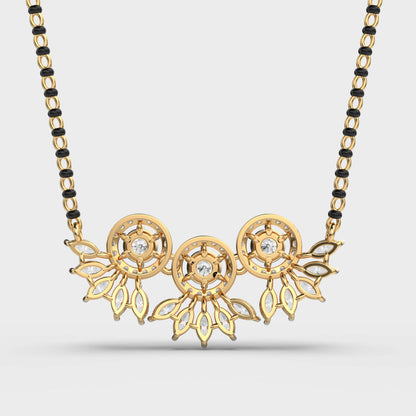 Triad Glory Diamond Mangalsutra (With Chain)