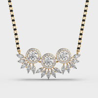 Triad Glory Diamond Mangalsutra (With Chain) - Ophiratbf