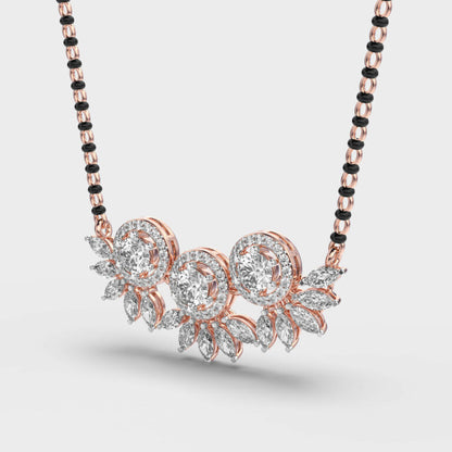 Triad Glory Diamond Mangalsutra (With Chain)