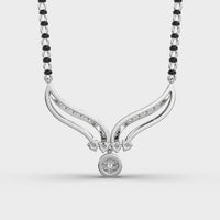 Diamond Mangalsutra Pendant - Ophiratbf