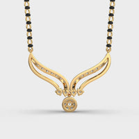 Diamond Mangalsutra Pendant - Ophiratbf
