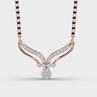 Diamond Mangalsutra Pendant - Ophiratbf