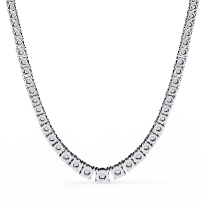 Majesta Bold Link Tennis Lab Grown Diamond Necklace