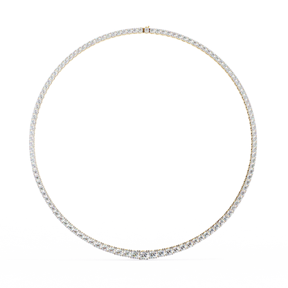Majesta Bold Link Tennis Lab Grown Diamond Necklace