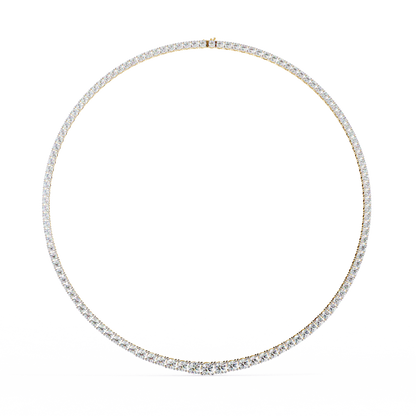 Majesta Bold Link Tennis Lab Grown Diamond Necklace