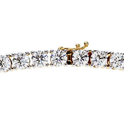 Majesta Bold Link Tennis Lab Grown Diamond Necklace