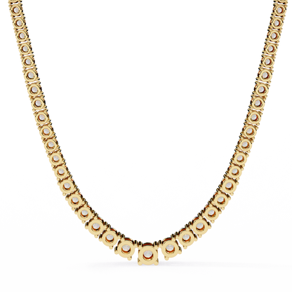 Majesta Bold Link Tennis Lab Grown Diamond Necklace