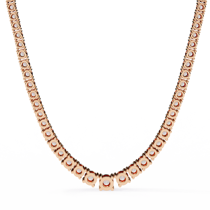 Majesta Bold Link Tennis Lab Grown Diamond Necklace