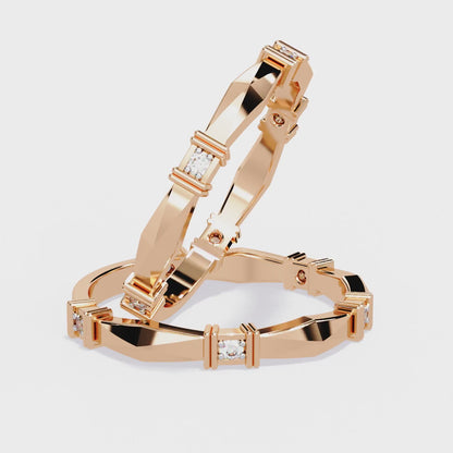 Artisan Crest Lab Grown Diamond Ring