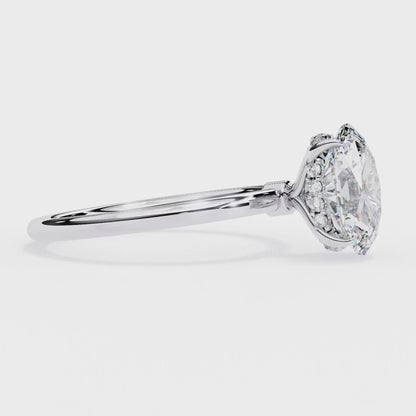 Auralia Lab Grown Diamond Oval Solitaire