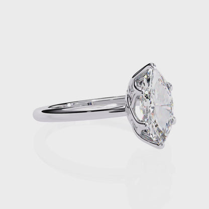 Lustre Legacy Marquise  Lab Grown Diamond Ring